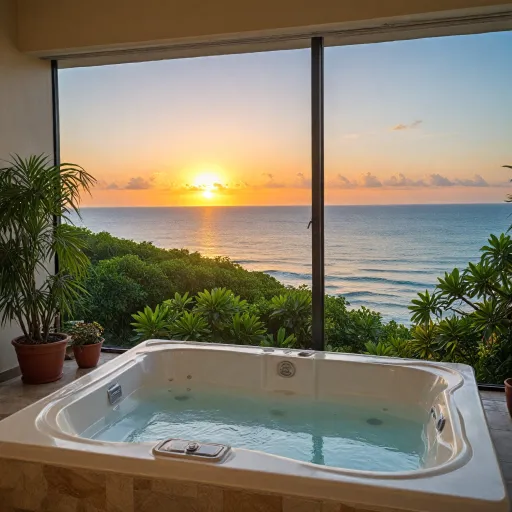 Elevate your Cancun escape with premium jacuzzi hotel rooms for a relaxing getaway